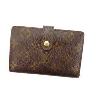 Louis Vuitton Wallet Purse Coin purse Monogram Brown Woman Authentic Used